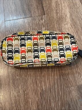 Orla Kiely Multicolor Car Print Pencil Case